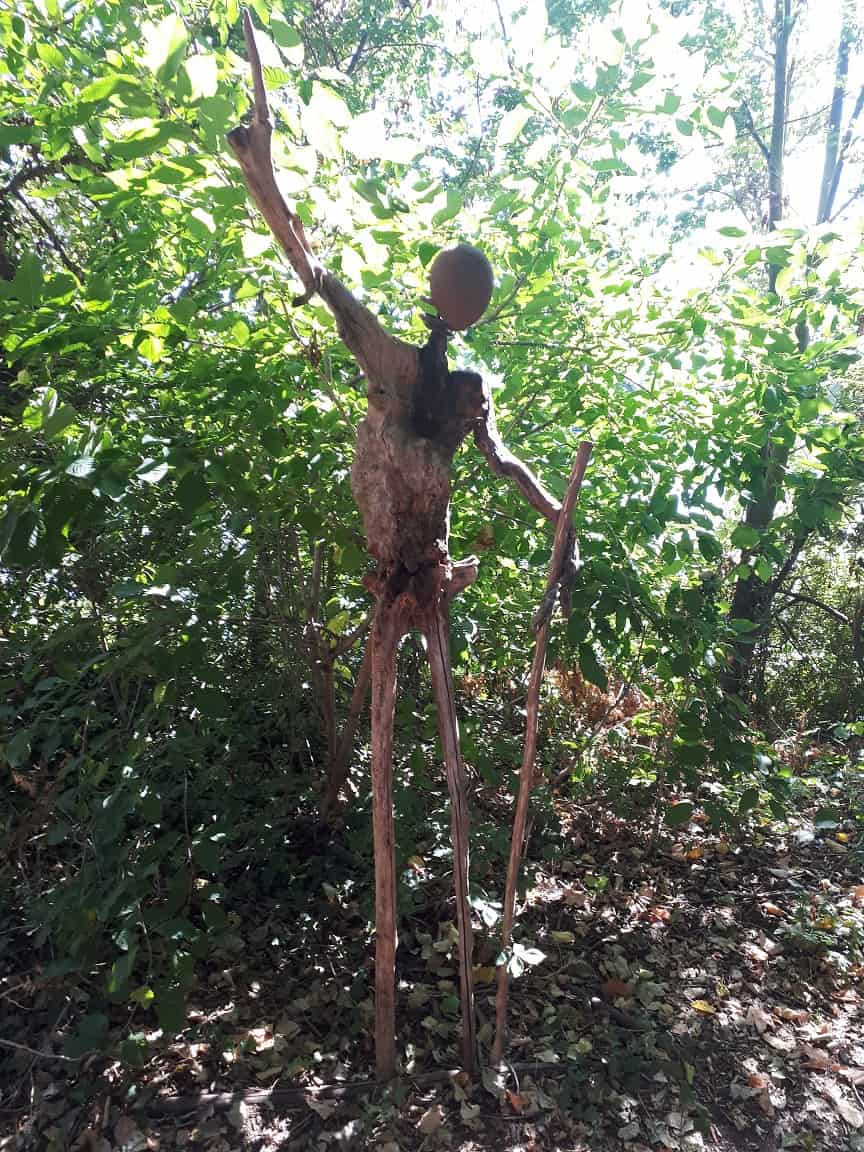 Sculpture en bois d'Andrésy