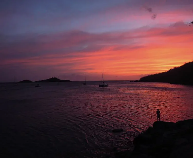 Plage de Malendure - Coucher de soleil